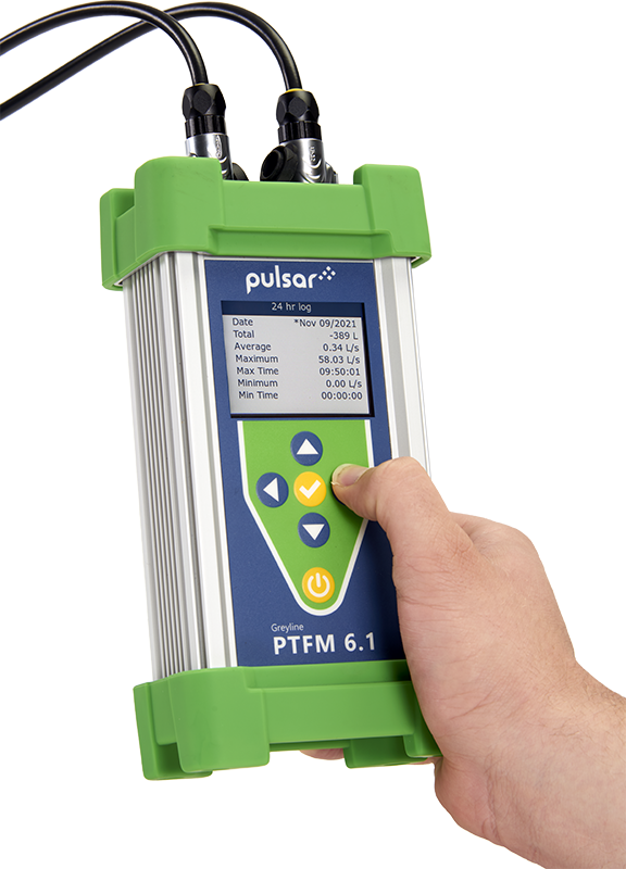 PTFM 6.1 Portable Transit-Time Flow Meter
