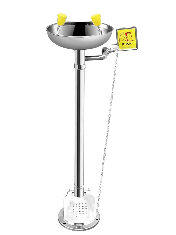 Vertical Eye Washer（With the foot pedal）