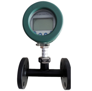 flanged-thermal-mass-gas-flow-meter-with-ptfe-painting Flanged Thermal Gas Mass Flow Meter with PTFE Painting