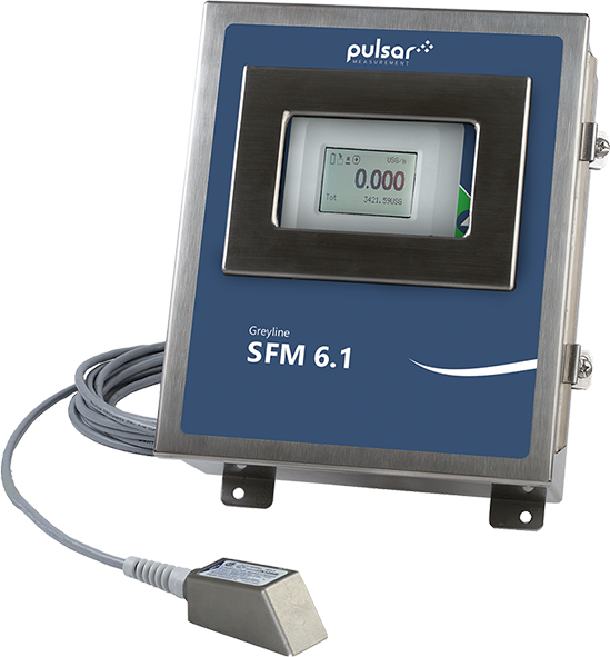 SFM 6.1 Ultrasonic Non-contacting Slurry Flow Meter
